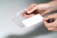 Durable badge met combiclip Click Fold, ft 40 x 75 mm, doos van 25 stuks - thumbnail