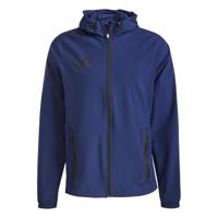 adidas Tiro 25 Vis Tech Competition Hooded Trainingsjack Kids Donkerblauw Zwart - thumbnail