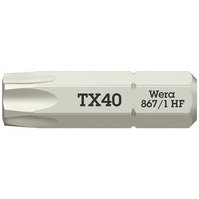 Wera 867/1 TORX® HF bits met vasthoudfunctie, TX 40 x 25 mm - 05066145001