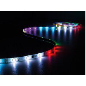 KIT MET DIGITAAL GEANIMEERDE LED-STRIP, CONTROLLER EN VOEDING - RGB - 150 LEDs - 5 m - 12 VDC Vellight - Vellight