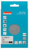 Makita Schuurgaasvel 80x133mm A320 velcro | 10 stuks - D-78813 - thumbnail