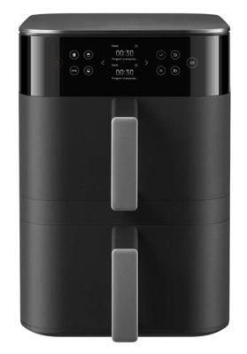 Xiaomi Smart Double Stack Air Fryer 12L Dubbel Vrijstaand 2800 W Heteluchtfriteuse Zwart