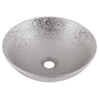 Waskom Differnz Bright Keramiek 36x14 cm Zilver - thumbnail