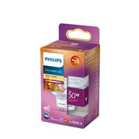 Philips LED 77403500 LED-lamp Energielabel F (A - G) GU5.3 7 W = 50 W Warmwit (Ø x h) 5.05 cm x 4.45 cm Dimbaar (dim to warm) 1 stuk(s) - thumbnail