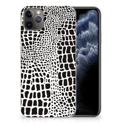 Apple iPhone 11 Pro Max | TPU Hoesje | Slangenprint Apple iPhone 11 Pro Max | TPU Hoesje | Slangenprint