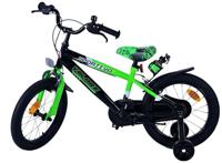 Volare sportivo kinderfiets - jongens - 16 inch - groen zwart - twee handremmen - thumbnail