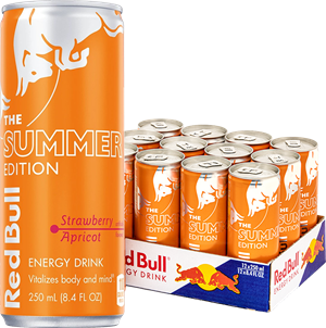 Red Bull Summer Apricot Strawberry 12-pack