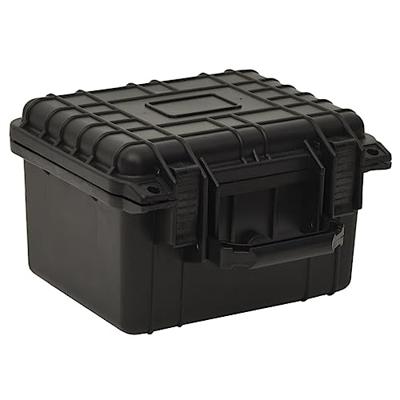 VidaXL Flightcase draagbaar 27x25x18 cm pp zwart VidaXL Flightcase draagbaar 27x25x18 cm pp zwart