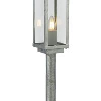 Searchlight Antiek zilveren terraslampBox II 90cm - 90151-900SI - thumbnail