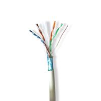 Nedis CCBG8526GY305 Netwerk Kabel Rol Cat6 Stranded F/utp Koper 305.0 M Binnenshuis Rond Lszh Grijs Gift Box - thumbnail