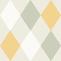 Dutch Wallcoverings Langtan - Kalas Green/Yellw/White - Groen/Geel/Wit - thumbnail