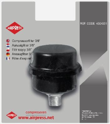 Airpress Luchtfilter 1/2" ext. - 4300012