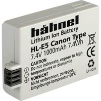 Hähnel Fototechnik HL-E5 Camera-accu Vervangt originele accu LP-E5 7.4 V 1000 mAh - thumbnail