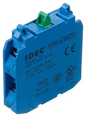 Idec YW-EW20 Contactelement 2x NO Moment 240 V/AC 1 stuk(s)