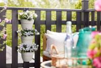 Elho vibia campana vertical forest zijdewit - thumbnail