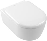 Toilet Villeroy & Boch Skyla Combipack met Zitting 49x36x35 cm TwistFlush Wit Alpine CeramicPlus - thumbnail