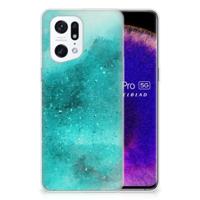 Smartphone hoesje OPPO Find X5 Pro Painting Blue - thumbnail