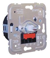 Efapel druk-/wissel dimmer voor dimbare ledlampen R,L 15-150W/VA / Led 3-50W - thumbnail
