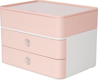 HAN ha-1100-86 smart-box plus allison 2 lades en box flamingo roze HAN ha-1100-86 smart-box plus allison 2 lades en box flamingo roze