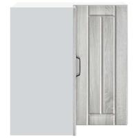 Keukenwandhoekkast Lucca bewerkt hout grijs sonoma eiken - thumbnail