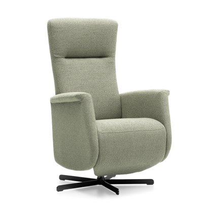 Relaxstoel Toscana Lichtgroen Stof