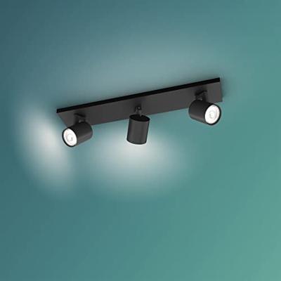 Philips Zwarte plafondspotRunner 3-lichts - 929003204901