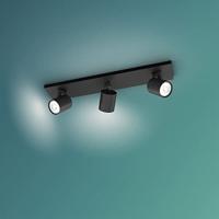 Philips Zwarte plafondspotRunner 3-lichts - 929003204901 - thumbnail