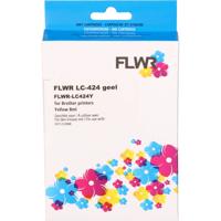 Huismerk Brother alt. LC-424Y geel - thumbnail