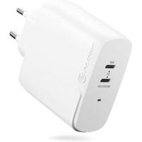 Alogic Rapid Power 2-poorts GaN oplader (63W) - White - thumbnail