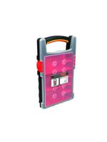 Kunststof opbergkoffer met losse bakjes - Klein - thumbnail