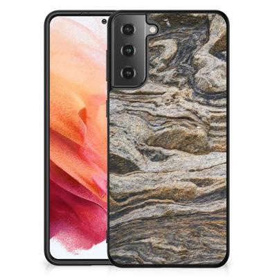 Samsung Galaxy S21 Marmeren Print Telefoonhoesje Steen
