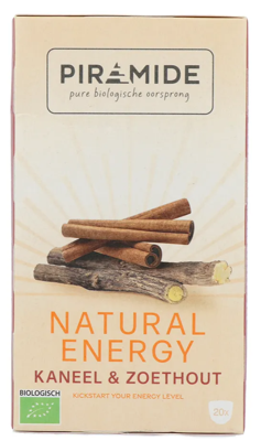 Piramide Natural energy bio 20 Zakjes Piramide Natural energy bio 20 Zakjes