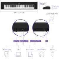 Yamaha NP-35B Piaggero digitale piano - thumbnail