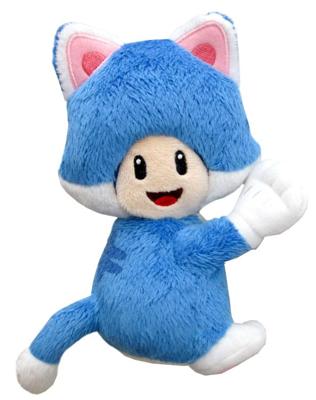 Super Mario Pluche - Cat Toad with Magnetic Hands