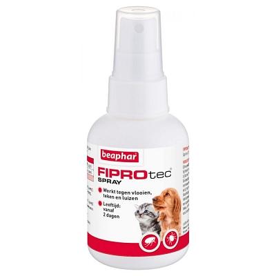 Beaphar FiproTec spray anti-vlo hond & kat (100 ml) 2 x 100 ml Beaphar FiproTec spray anti-vlo hond & kat (100 ml) 2 x 100 ml