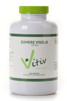Vitiv Zuivere visolie 500mg 360 Capsules - thumbnail