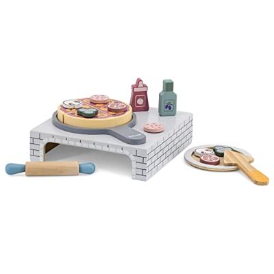 Oku Polar b houten speelgoed pizza oven