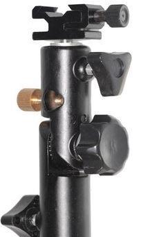 BRESSER B-31 E-bracket Flitshouder met neigkop