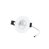 Interlight LED inbouwspot 8W 2700K 640 lumen dimbaar wit Camini kantelbaar - thumbnail