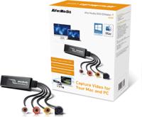 AverMedia [C039] DVD EZMaker 7 - VHS/8 mm/Hi8 videoconverter voor bewerking nabewerking [video van VHS naar pc/DVD], zwart - thumbnail