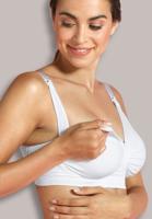 Naadloze borstvoedings- & zwangerschapsbeha GelWire® CARRIWELL wit - thumbnail