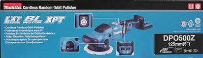 Makita DPO500Z DPO500Z Excentrische accu-polijstmachine 18 V 780 omw/min (max) 125 mm - thumbnail