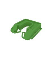 Milli-Max Uitvulplaatjes 10mm Groen VE=40 - 07890621 - thumbnail