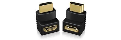 ICY BOX 2x HDMI hoek adapters