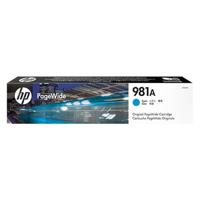HP 981A originele cyaan PageWide cartridge - thumbnail