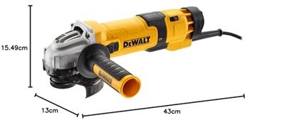 DeWALT DWE4257 Haakse Slijper 125mm 1500W