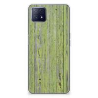 OPPO A53 5G | OPPO A73 5G | Bumper Hoesje | Green Wood - thumbnail