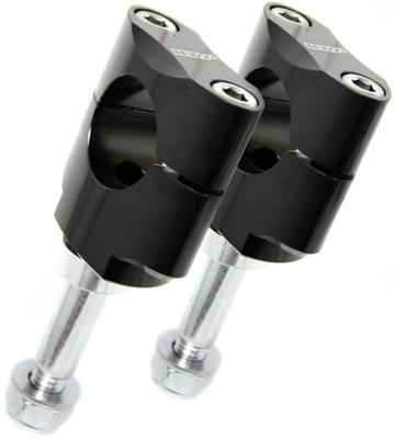 WRP - RACING lenkerklemmung "pro clamps" clamping set pro clamps w alu black