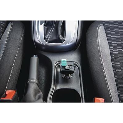 Hama FM Transmitter voor autoradio met AUX, USB en autolader (auto-adapter voor sigarettenaansteker aansluiting met 3,5 mm jack aansluiting en 2 USB-poorten voor USB-stick en voor opladen) zwart