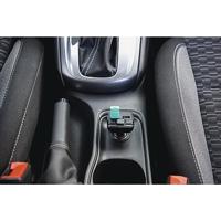 Hama FM Transmitter voor autoradio met AUX, USB en autolader (auto-adapter voor sigarettenaansteker aansluiting met 3,5 mm jack aansluiting en 2 USB-poorten voor USB-stick en voor opladen) zwart - thumbnail